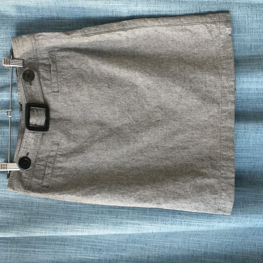 Point Zero lightweight gray cotton skirt size 4